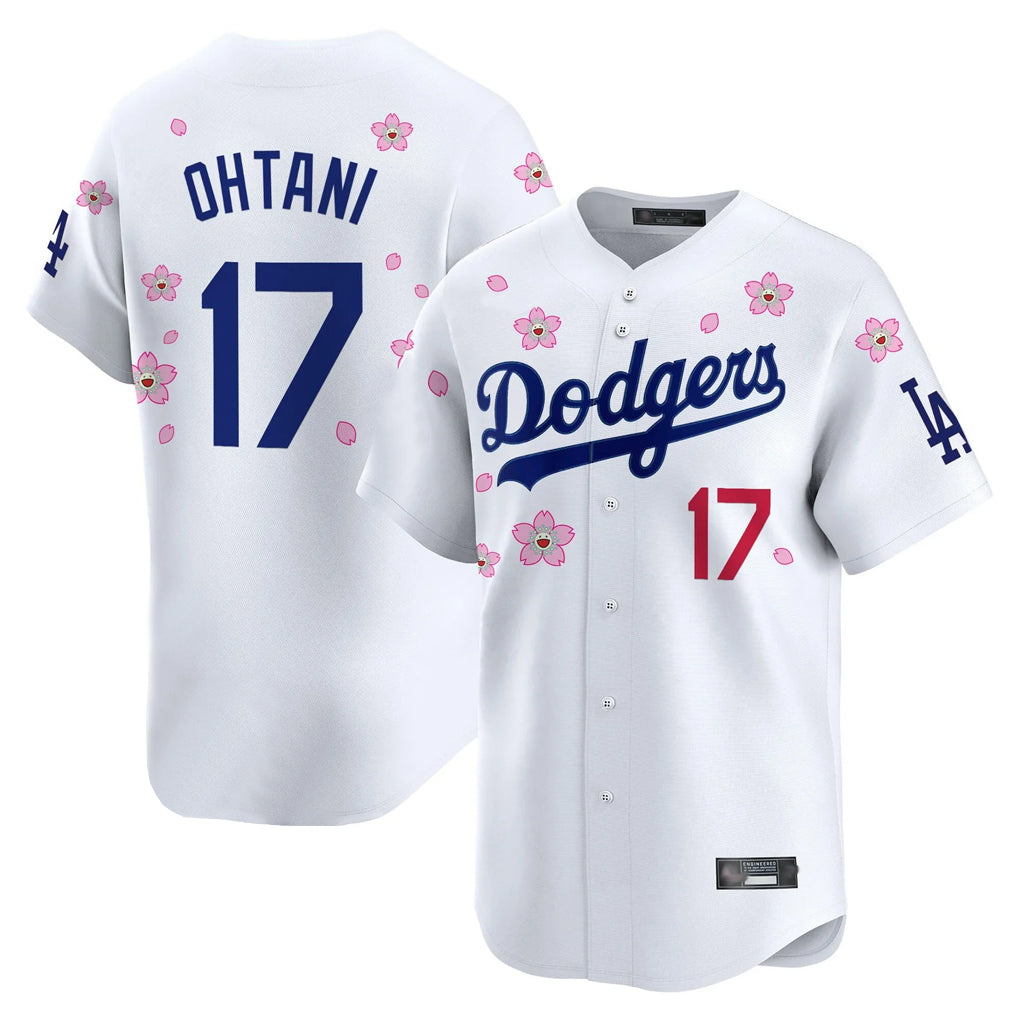 morrishop LA.Dodgers #17 Shohei Ohtani Player White Tokyo Series Vapor Premier Limited Stitched Jerseys
