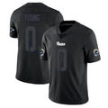 Morrishop LA.Rams #0 Byron Young Player Black Impact Limited Home Game Stitched Jerseys